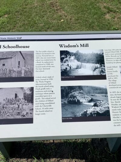 Dillard Mill State Historic Site - Davisville, MO