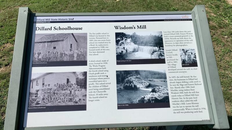 Dillard Mill State Historic Site - Davisville, MO