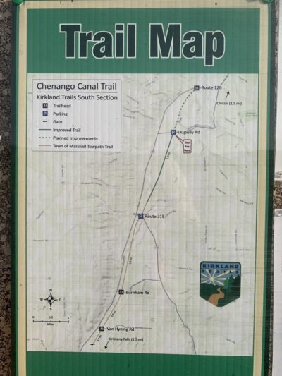 Kirkland hiking trail - Deansboro, NY