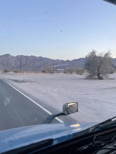 I-10 Tractor Trailer Parking - Desert Center, CA