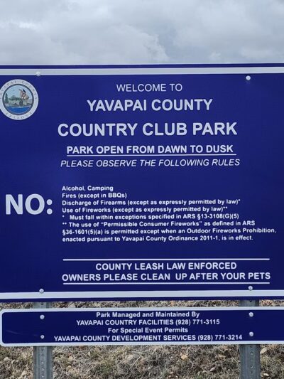 Country Club Dog Park - Dewey, AZ