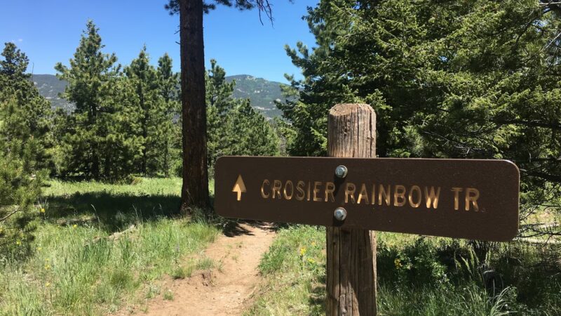 Crosier Mountain Rainbow Trailhead (#981) - Drake, CO