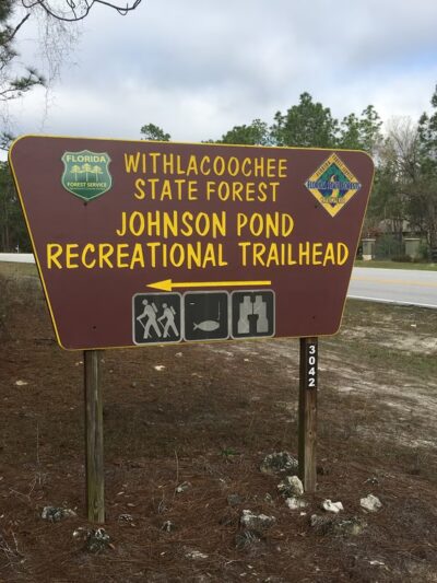 Withlacoochee State Forest - Johnson Pond Recreational Trailhead - Dunnellon, FL