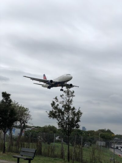 Airplane Viewing At LaGuardia Airport - East Elmhurst, NY