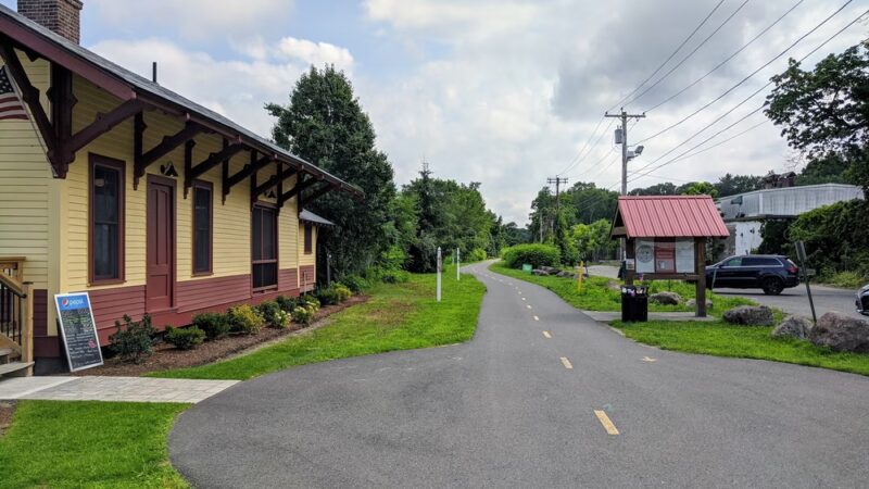 Redstone Rail Trail Bike Trail - East Longmeadow, MA