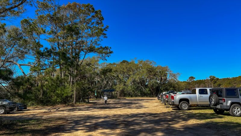 Boneyard Beach Parking - Edisto Island, SC
