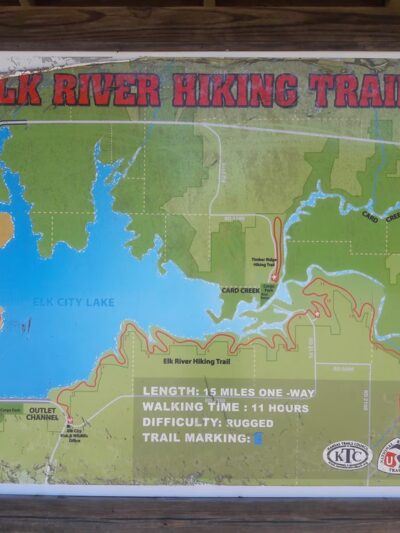 Elk River Hiking Trail - Elk City, KS