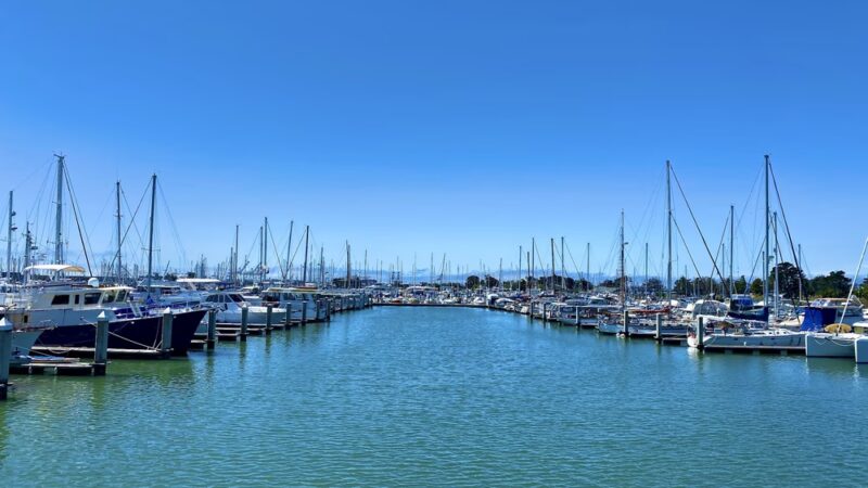 Walking Trail Surrounded by the Water - Emeryville, CA