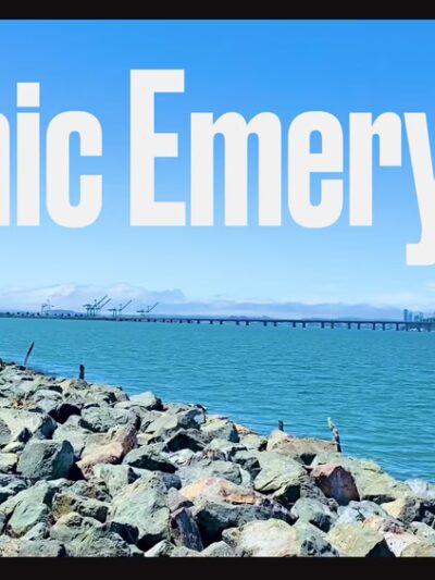 Walking Trail Surrounded by the Water - Emeryville, CA