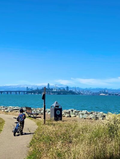 Walking Trail Surrounded by the Water - Emeryville, CA