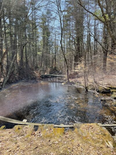 Breakheart Pond Arcadia Trailhead Parking - Exeter, RI