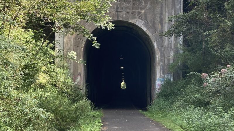 Parking and Trailhead for McTrail Rail-Trail - Fairmont, WV