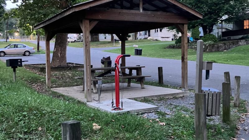 Parking and Trailhead for McTrail Rail-Trail - Fairmont, WV