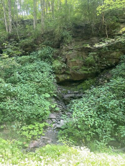Parking and Trailhead for McTrail Rail-Trail - Fairmont, WV