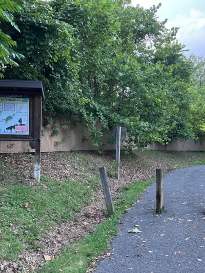 Parking and Trailhead for McTrail Rail-Trail - Fairmont, WV