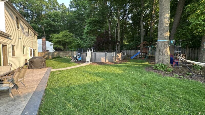 Andrea’s Fully Fenced Backyard - Fairport, NY