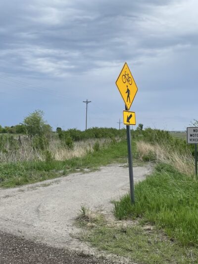 Farragut Admiral Trail parking - Farragut, IA