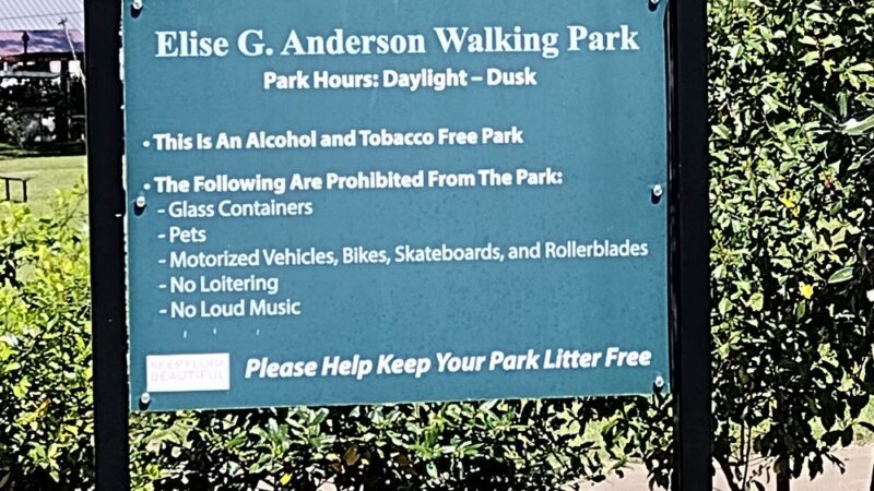 Elise G. Anderson Walking Park - Flora, MS