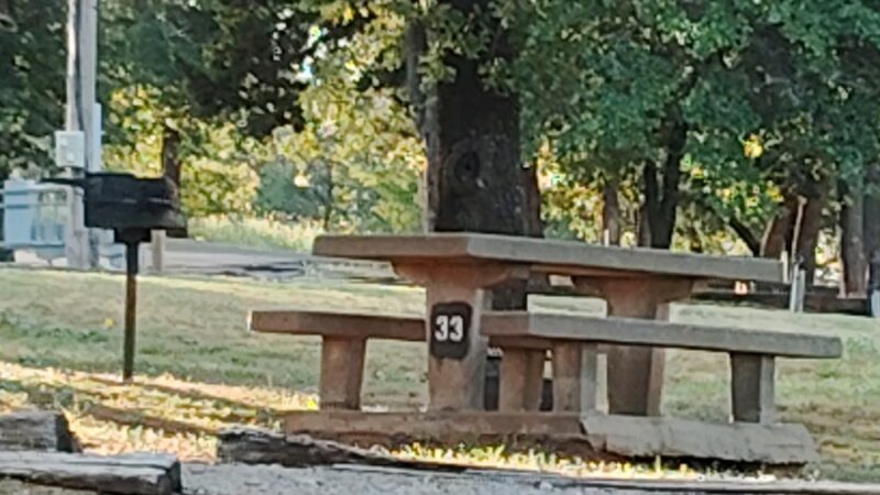 Catfish Cove Campground at Fort Cobb State Park - Fort Cobb, OK