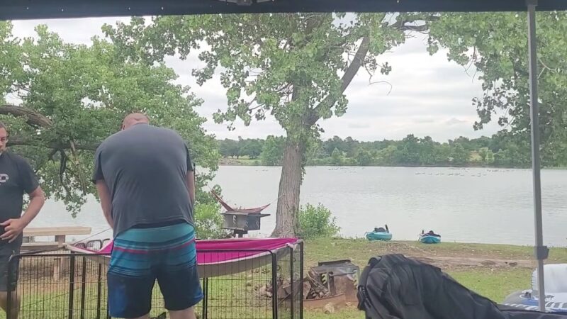 Catfish Cove Campground at Fort Cobb State Park - Fort Cobb, OK