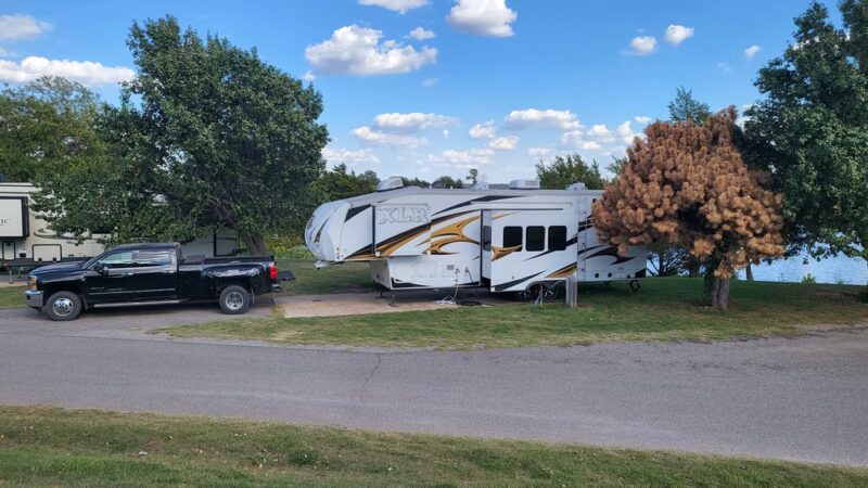 Eagle's Nest Cove Campground at Fort Cobb State Park - Fort Cobb, OK