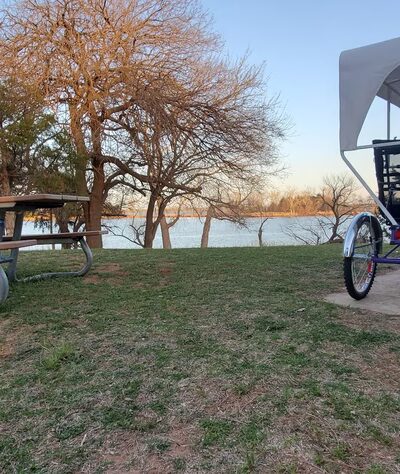 Eagle's Nest Cove Campground at Fort Cobb State Park - Fort Cobb, OK