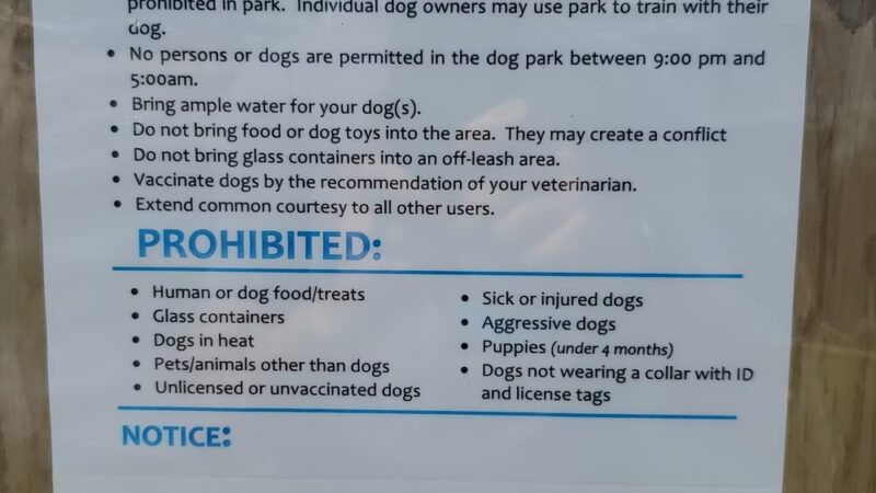 Fox Lake Dog Park - Fox Lake, WI