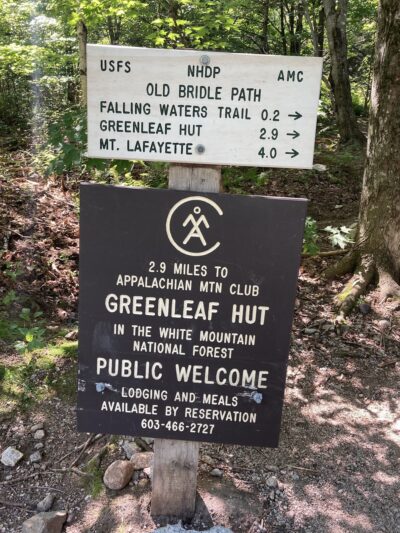 Old Bridle Path Trailhead - Franconia, NH