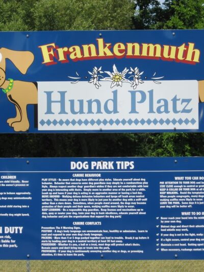 Memorial Park Dog Park (Hund Platz) - Frankenmuth, MI