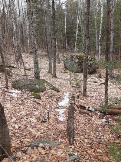 Ramblin' Vewe Farm Trail Parking Lot - Gilford, NH