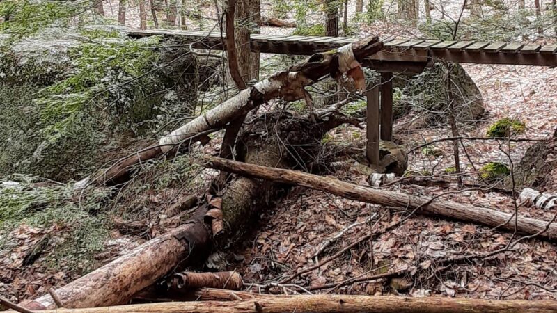 Ramblin' Vewe Farm Trail Parking Lot - Gilford, NH