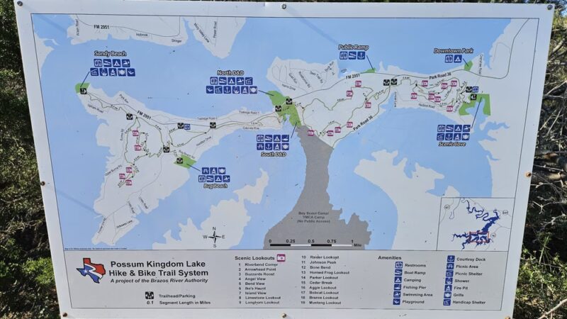 Possum Kingdom Bike Trail - Graford, TX