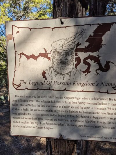 Possum Kingdom Bike Trail - Graford, TX