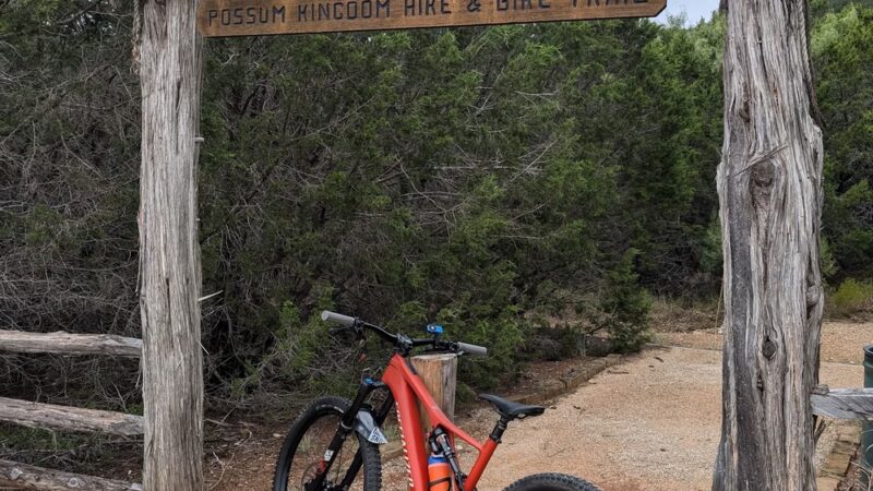 Possum Kingdom Bike Trail - Graford, TX
