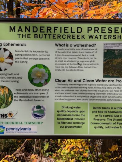 Manderfield Preserve - Green Lane, PA