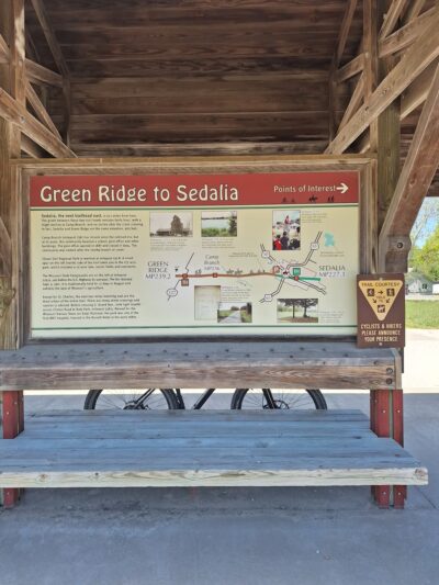 Katy Trail - Green Ridge Trailhead - Green Ridge, MO