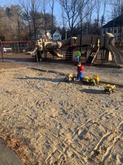 Groveland baseball fields and playground - Groveland, MA