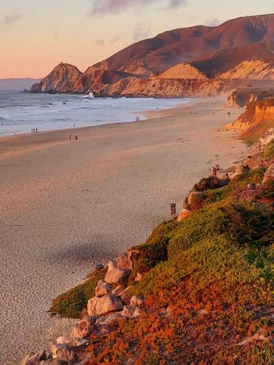 Montara State Beach parking - Half Moon Bay, CA