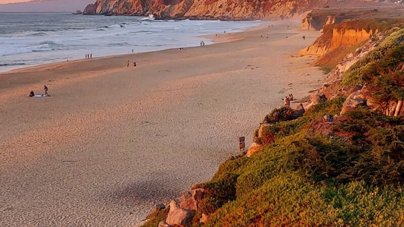 Montara State Beach parking - Half Moon Bay, CA