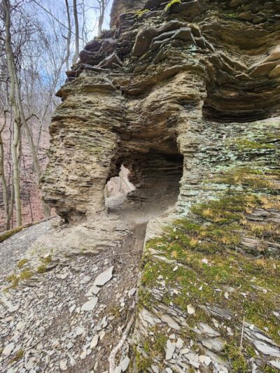 Connoquenessing Creek Nature Reserve Trail Head - Harmony, PA