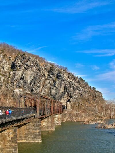 Footbridge to C&O Canal and Maryland Heights - Harpers Ferry, WV
