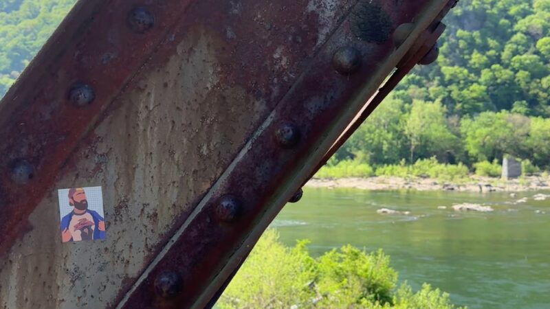 Footbridge to C&O Canal and Maryland Heights - Harpers Ferry, WV