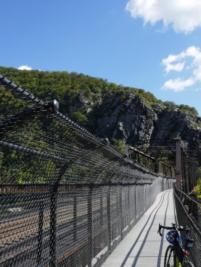 Footbridge to C&O Canal and Maryland Heights - Harpers Ferry, WV