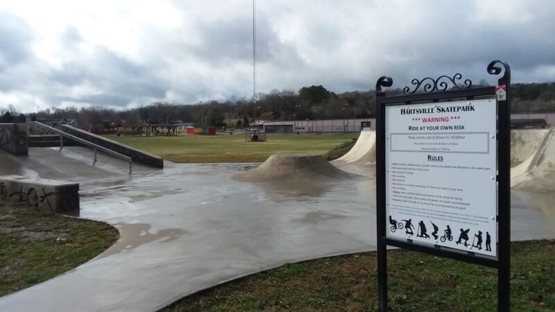 Trey Park / skatepark & Trousdale County swimming pool - Hartsville, TN