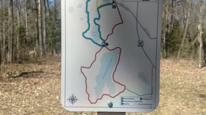 McNaughton Lake Hiking Trail - Hazelhurst, WI