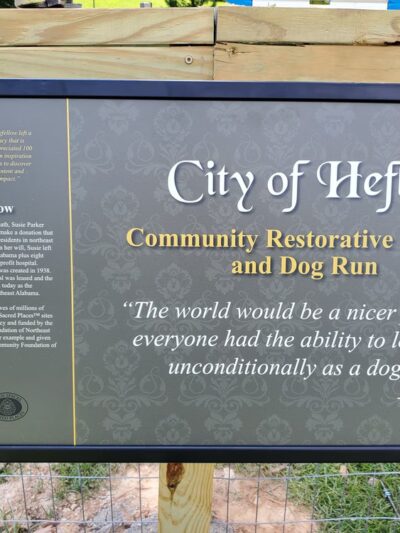 Heflin Community Restorative Garden and Dog Run - Heflin, AL