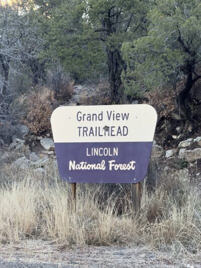 Grandview Trailhead - High Rolls, NM