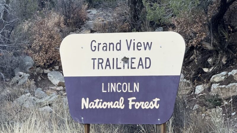 Grandview Trailhead - High Rolls, NM
