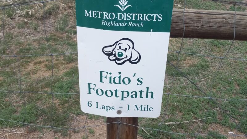 Fido's Field at Foothills Park - Highlands Ranch, CO