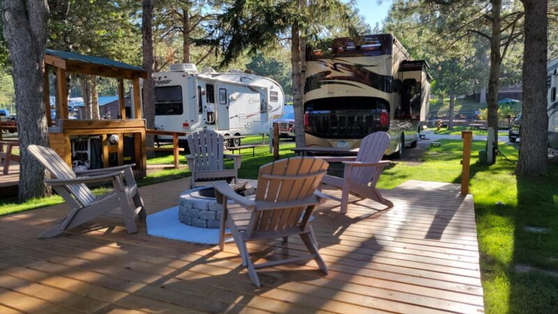 Larsson's Crooked Creek RV Resort, Lodge and Cabins - Hill City, SD
